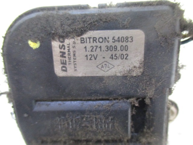 MOTORCEK OGREVANJA OEM N. 127130900 ORIGINAL REZERVNI DEL RENAULT CLIO BB CB MK2 R / CLIO STORIA (05/2001 - 2012) DIESEL LETNIK 2003