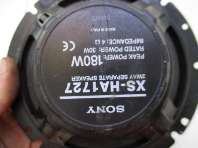 ZVOCNIKI OEM N. XS-HA1727 ORIGINAL REZERVNI DEL CITROEN C2 (2004 - 2009) BENZINA LETNIK 2004