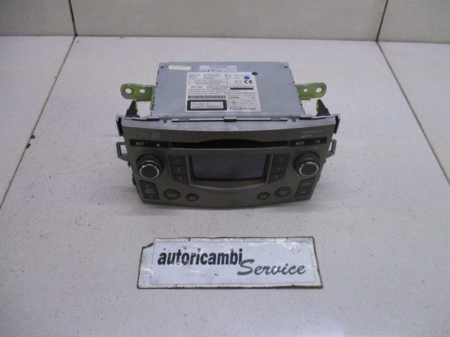 RADIO CD / OJACEVALNIK / IMETNIK HIFI OEM N. 86120-0F060 ORIGINAL REZERVNI DEL TOYOTA VERSO P12 R2 (2009 - 2018) DIESEL LETNIK 2009