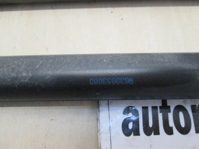 AMORTIZERJI POKROVA MOTORJA  OEM N. 9639853880 ORIGINAL REZERVNI DEL CITROEN C3 / PLURIEL MK1 (2002 - 09/2005) BENZINA LETNIK 2003