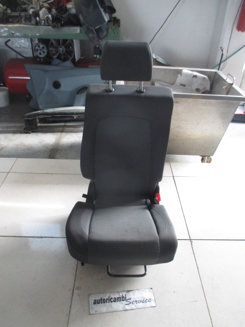 TRETJA VRSTA ENOJNI SEDEZ BLAGO OEM N. 23PSTSTALTEAXL5P5MV5P ORIGINAL REZERVNI DEL SEAT ALTEA XL 5P5 (2007 - 02/2009) DIESEL LETNIK 2007