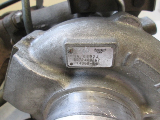 TURBINA OEM N.  ORIGINAL REZERVNI DEL RENAULT ESPACE / GRAND ESPACE JK0/1 MK4 (05/2003 - 08/2006) DIESEL LETNIK 2004