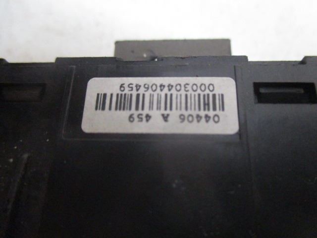 GLAVNO STIKALO LUCI OEM N. 735367268 ORIGINAL REZERVNI DEL FIAT GRANDE PUNTO 199 (2005 - 2012) DIESEL LETNIK 2006