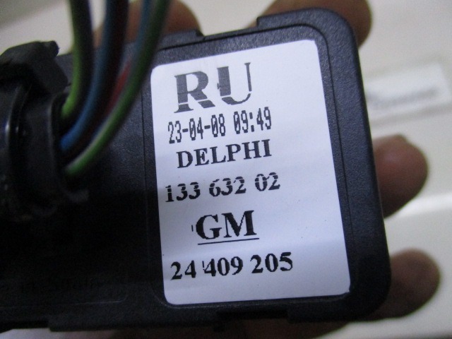 STIKALO SPREDNJIH LEVIH SIP OEM N. 13363202 ORIGINAL REZERVNI DEL OPEL MERIVA A X03 R (2006 - 2010) BENZINA LETNIK 2008