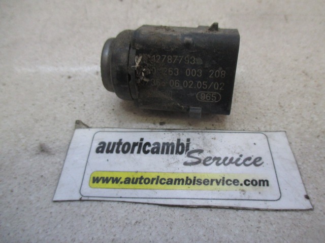 PARKIRNI SENZORJI OEM N. 12787793 ORIGINAL REZERVNI DEL OPEL ASTRA H A04 L48,L08,L35,L67 5P/3P/SW (2004 - 2007) DIESEL LETNIK 2005