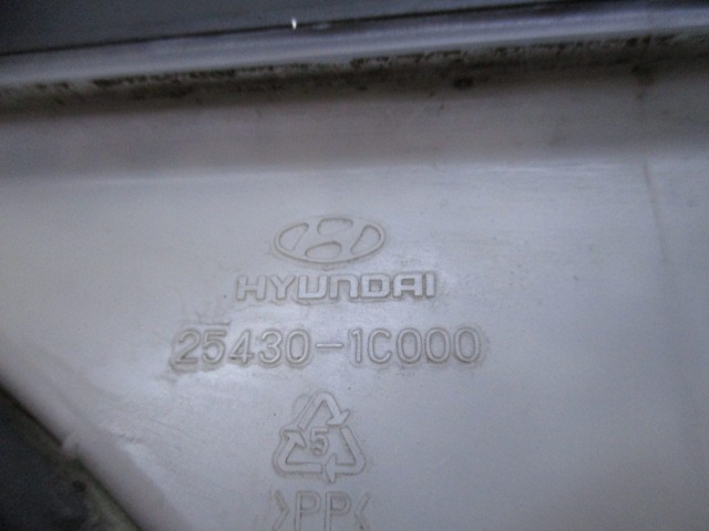 HLADILNA VODA ZA RADIJATORJE OEM N. 25430-1C000 ORIGINAL REZERVNI DEL HYUNDAI GETZ TB (2002 - 02/2006) DIESEL LETNIK 2004