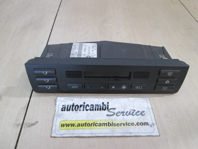 KONTROLNA ENOTA KLIMATSKE NAPRAVE / AVTOMATSKA KLIMATSKA NAPRAVA OEM N. 64116902440 ORIGINAL REZERVNI DEL BMW SERIE 3 E46 BER/SW/COUPE/CABRIO (1998 - 2002) DIESEL LETNIK 1999