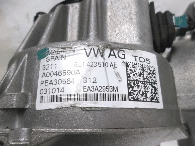 VOLANSKI DROG OEM N. 6C1909144D ORIGINAL REZERVNI DEL VOLKSWAGEN POLO 6R1 6C1 R (02/2014 - 2017) BENZINA LETNIK 2014