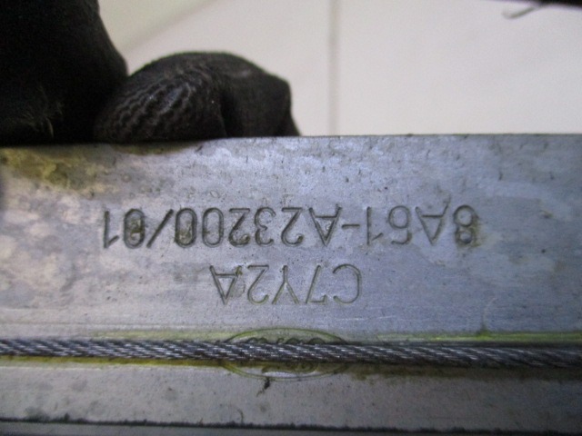MEHANIZEM DVIGA SPREDNJIH STEKEL  OEM N. 8A61-A23201 ORIGINAL REZERVNI DEL FORD FIESTA CB1 CNN MK6 (09/2008 - 11/2012) DIESEL LETNIK 2010