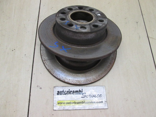 ZADNJI ZAVORNI DISKI OEM N. 1K0615601AB ORIGINAL REZERVNI DEL SEAT LEON 1P1 MK2 (2005 - 2012) BENZINA LETNIK 2007