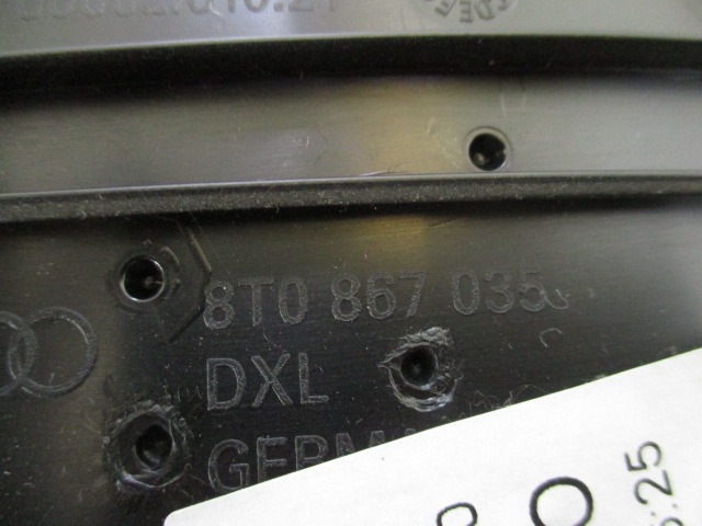 NOTRANJA OBLOGA ZADNJEGA BOKA  OEM N. 8T0867035 ORIGINAL REZERVNI DEL AUDI A5 8T COUPE/5P (2007 - 2011) BENZINA LETNIK 2010