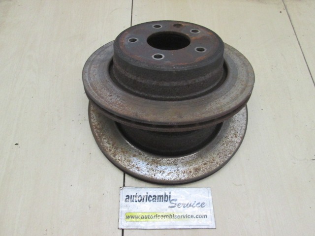 ZADNJI ZAVORNI DISKI OEM N. C2C41251 ORIGINAL REZERVNI DEL JAGUAR XK X100 (1996 - 2006) BENZINA LETNIK 2006