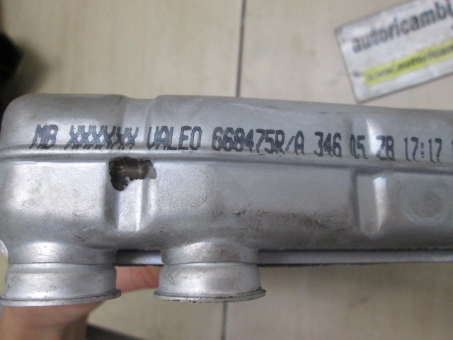 GRELEC RADIATORJA OEM N. A1698300061 ORIGINAL REZERVNI DEL MERCEDES CLASSE B W245 T245 5P (2005 - 2011) DIESEL LETNIK 2006