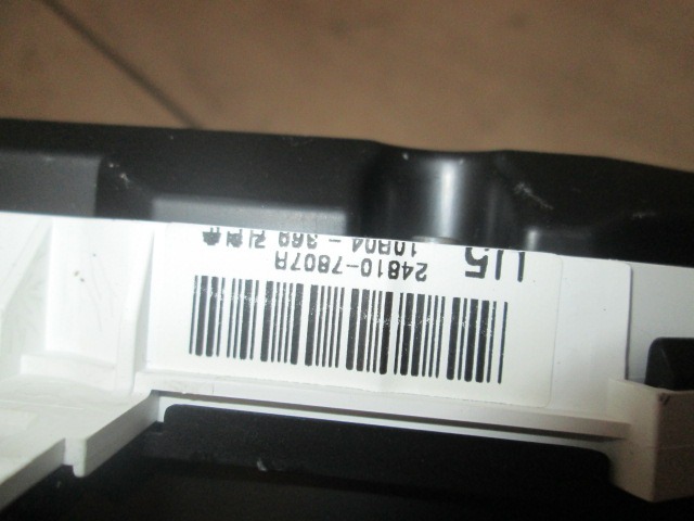 KILOMETER STEVEC OEM N. 24810-7807A ORIGINAL REZERVNI DEL RENAULT KOLEOS HY MK1 (2008 - 2011) DIESEL LETNIK 2010