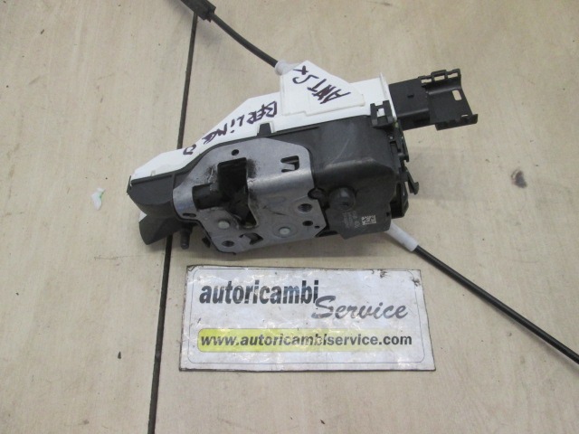 CENTRALNO ZAKLEPANJE PREDNIH LEVIH VRAT OEM N. 1N0029J5 ORIGINAL REZERVNI DEL CITROEN BERLINGO MK2 (2008 -2018) DIESEL LETNIK 2013