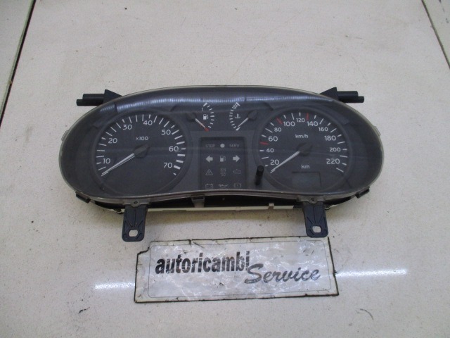 KILOMETER STEVEC OEM N. 8200261119 ORIGINAL REZERVNI DEL RENAULT CLIO BB CB MK2 R / CLIO STORIA (05/2001 - 2012) DIESEL LETNIK 2003