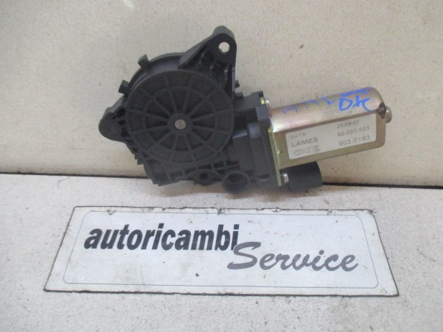 DVIZNI MEHANIZEM SPREDNIH STEKEL  OEM N. 60001603 ORIGINAL REZERVNI DEL FIAT STILO 192 BER/SW (2001 - 2004) DIESEL LETNIK 2003