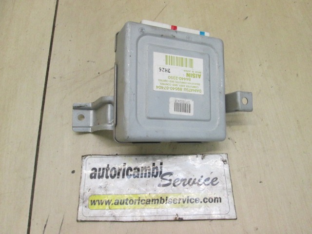 KONTROLA ABS ZAVORE ENOTA  OEM N. 8954087404 ORIGINAL REZERVNI DEL DAIHATSU TERIOS J100 MK1 (1997 - 2005) BENZINA LETNIK 1998