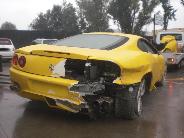 FERRARI 360 COUPE' F1 3.6 B 294KW AUT 2P (1999) RICAMBI IN MAGAZZINO TELAIO IN PIAZZALE 