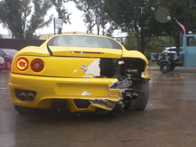 FERRARI 360 COUPE' F1 3.6 B 294KW AUT 2P (1999) RICAMBI IN MAGAZZINO TELAIO IN PIAZZALE 