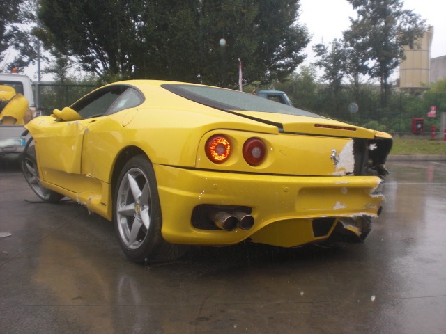 FERRARI 360 COUPE' F1 3.6 B 294KW AUT 2P (1999) RICAMBI IN MAGAZZINO TELAIO IN PIAZZALE 