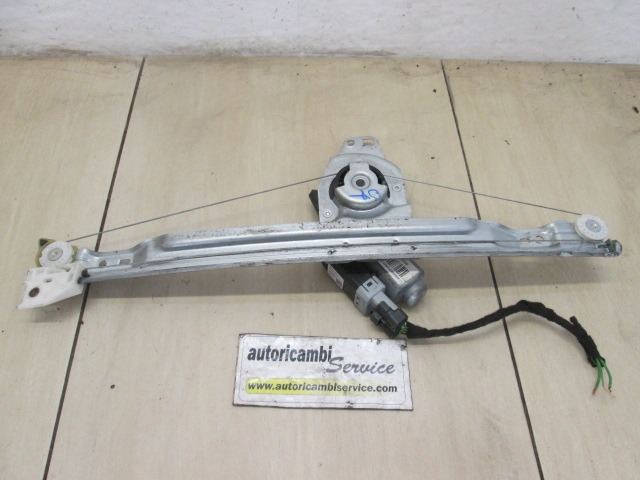 MEHANIZEM DVIGA ZADNJIH STEKEL  OEM N. 9224C5 ORIGINAL REZERVNI DEL CITROEN C4 PICASSO/GRAND PICASSO MK1 (2006 - 08/2013) DIESEL LETNIK 2009