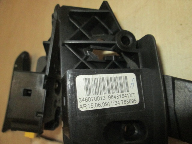 MENJALNIK NA KRMILU OEM N. 96591774XT ORIGINAL REZERVNI DEL CITROEN C4 PICASSO/GRAND PICASSO MK1 (2006 - 08/2013) DIESEL LETNIK 2009