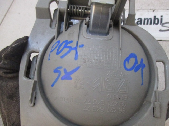 NOTRANJA KLJUKA  OEM N. 9647164577 ORIGINAL REZERVNI DEL CITROEN C3 / PLURIEL MK1 (2002 - 09/2005) DIESEL LETNIK 2003