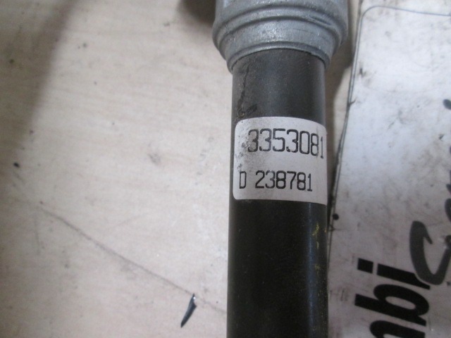 SAMOZATEZNI VARNOSTNI PAS OEM N. 3353081 ORIGINAL REZERVNI DEL RENAULT SCENIC/GRAND SCENIC JM0/1 MK2 (2003 - 2009) DIESEL LETNIK 2003