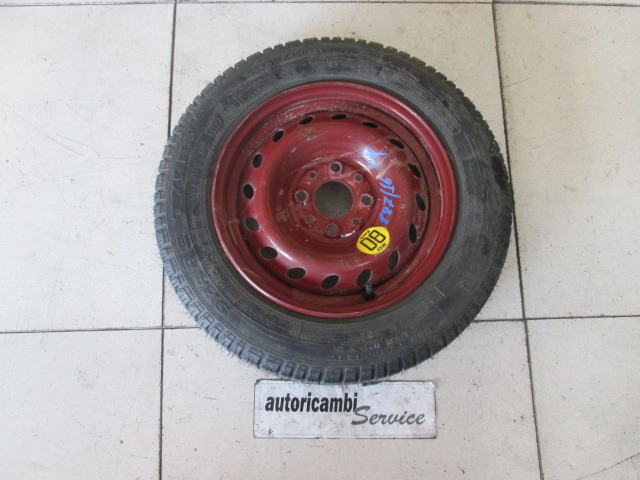 MALO REZERVNO KOLO OEM N.  ORIGINAL REZERVNI DEL FIAT PANDA 169 (2003 - 08/2009) BENZINA LETNIK 2006