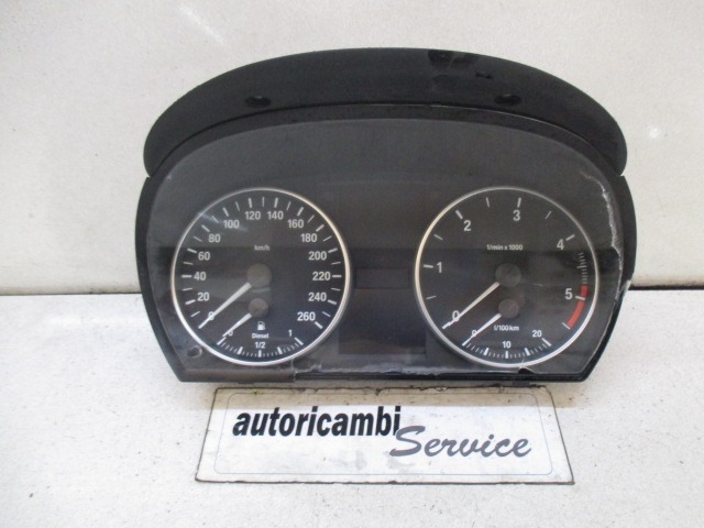 KILOMETER STEVEC OEM N. 102535076 ORIGINAL REZERVNI DEL BMW SERIE 3 BER/SW/COUPE/CABRIO E90/E91/E92/E93 (2005 -2009) DIESEL LETNIK 2007