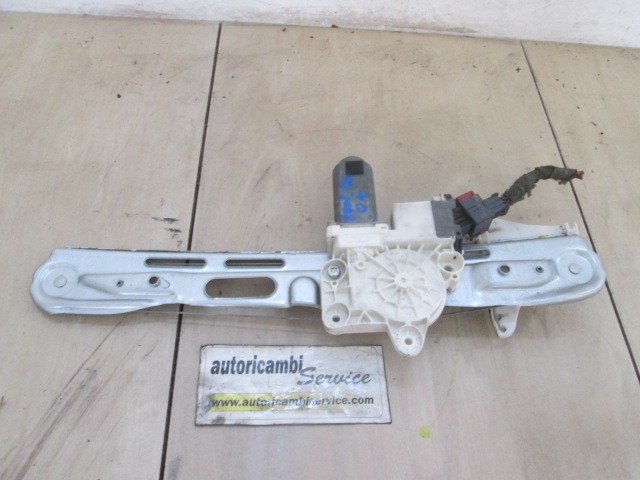 MEHANIZEM DVIGA ZADNJIH STEKEL  OEM N. 24451522 ORIGINAL REZERVNI DEL OPEL VECTRA C Z02 BER/SW (2002 - 2006) DIESEL LETNIK 2004