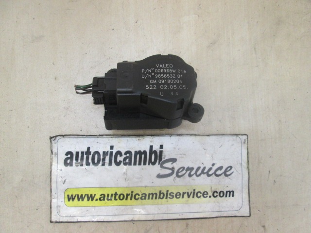 MOTORCEK OGREVANJA OEM N. 9180204 ORIGINAL REZERVNI DEL SAAB 9-3 YS3F MK2 BER/SW/CABRIO (2003 - 2006) BENZINA LETNIK 2005