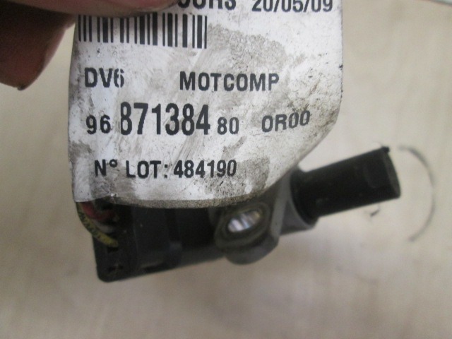 DRUGI SENZORJI OEM N. 9687138480 ORIGINAL REZERVNI DEL PEUGEOT 308 4A 4B 4C 4E 4H MK1 BER/SW/CC (2007 - 2013) DIESEL LETNIK 2009