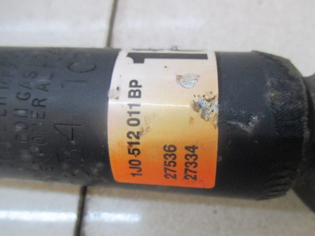 ZADNJI LEVI AMORTIZER OEM N. 1J0512011 ORIGINAL REZERVNI DEL VOLKSWAGEN NEW BEETLE 9C1 1C1 1Y7 (1999 - 2006) DIESEL LETNIK 2004