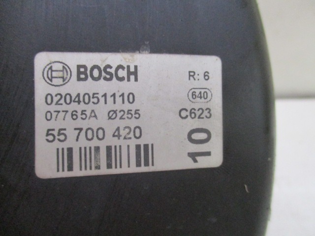 SERVO OJACEVALNIK ZAVOR S PUMPO OEM N. 55700420 ORIGINAL REZERVNI DEL FIAT GRANDE PUNTO 199 (2005 - 2012) BENZINA LETNIK 2006