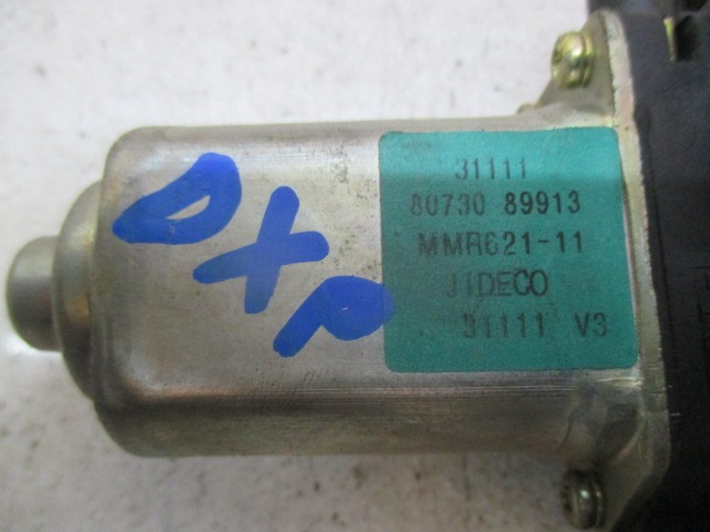 MEHANIZEM DVIGA ZADNJIH STEKEL  OEM N. 80730-89913 ORIGINAL REZERVNI DEL NISSAN X-TRAIL T30 (2001 - 08/2007) DIESEL LETNIK 2004