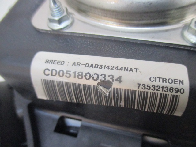 KIT AIRBAG KOMPLET OEM N. 27991 KIT AIRBAG COMPLETO ORIGINAL REZERVNI DEL CITROEN JUMPER MK1 (1994 - 2006) DIESEL LETNIK 2005