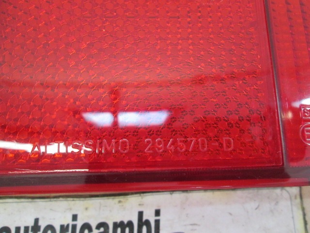 ZADNJI DESNI ZAROMETI OEM N. 294570D ORIGINAL REZERVNI DEL FIAT CROMA 154 MK1 (1985 - 1996)BENZINA LETNIK 1985