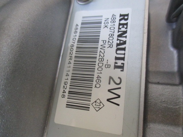 VOLANSKI DROG OEM N. 488107802R ORIGINAL REZERVNI DEL RENAULT MEGANE MK3 BZ0/1 B3 DZ0/1 KZ0/1 BER/SPORTOUR/ESTATE (2009 - 2015) DIESEL LETNIK 2011