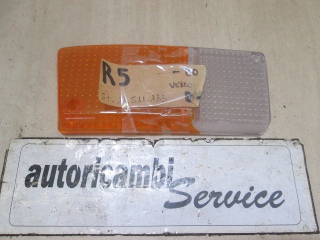 SPREDNJI INDIKATOR OEM N. 15511133 ORIGINAL REZERVNI DEL RENAULT 5 122 (1972 - 1984)BENZINA LETNIK 1972