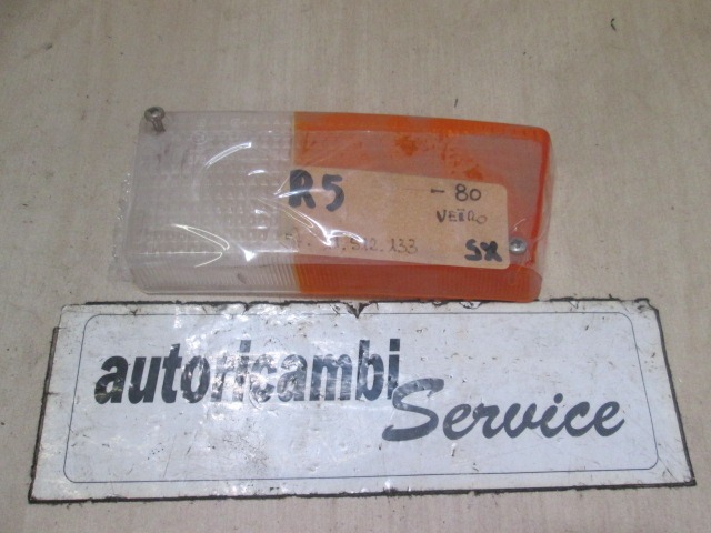 SPREDNJI INDIKATOR OEM N. 15511233 ORIGINAL REZERVNI DEL RENAULT 5 122 (1972 - 1984)BENZINA LETNIK 1972