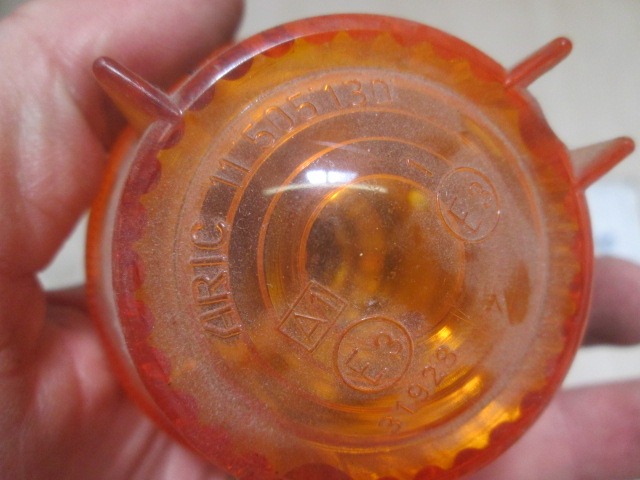 SPREDNJI INDIKATOR OEM N. 11514131 ORIGINAL REZERVNI DEL RENAULT 4 112 (1961 - 1993)BENZINA LETNIK 1961