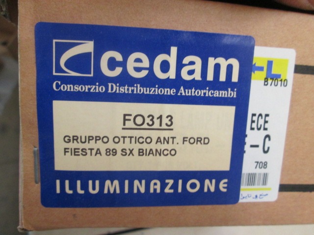 SPREDNJI INDIKATOR OEM N. 11644631 ORIGINAL REZERVNI DEL FORD FIESTA GFJ MK3 (1989 - 1995)BENZINA LETNIK 1989