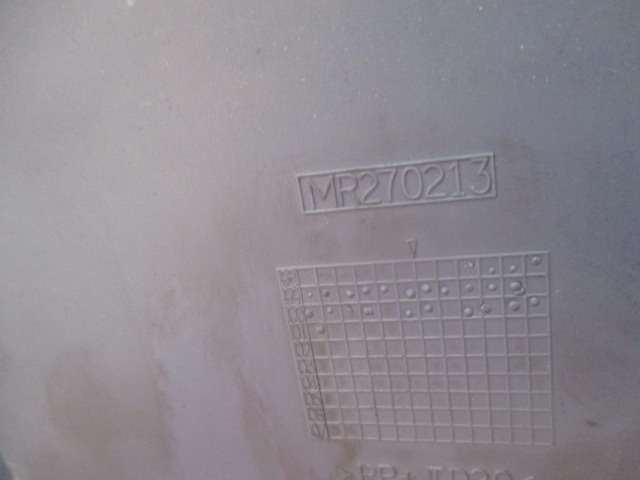 MONTA?NI DELI /  ARMATURNE PLOSCE SPODNJI OEM N. MR270213 ORIGINAL REZERVNI DEL MITSUBISHI SPACESTAR DG_A (1998 - 2005) BENZINA LETNIK 2002