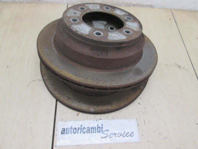 ZADNJI ZAVORNI DISKI OEM N. 8943754251 ORIGINAL REZERVNI DEL ISUZU TROOPER MK3 (2001 - 2003) DIESEL LETNIK 2001