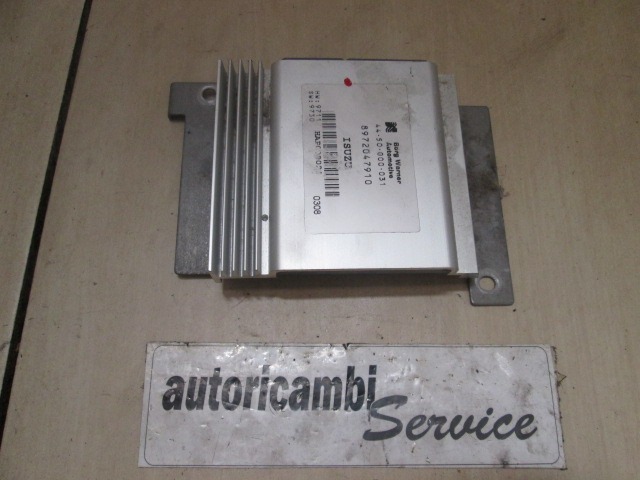 RAZNE KRMILNE ENOTE  OEM N. 8972047910 ORIGINAL REZERVNI DEL ISUZU TROOPER MK3 (2001 - 2003) DIESEL LETNIK 2001