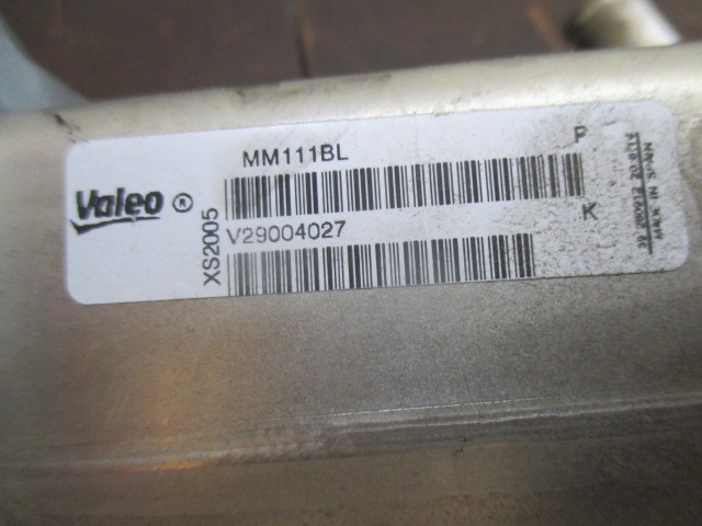 EGR VENTIL/IZMENJALNIK OEM N. V29004027 ORIGINAL REZERVNI DEL FORD KUGA MK1 (05/2008 - 2012) DIESEL LETNIK 2012