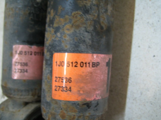 ZADNJI AMORTIZERJI OEM N. 1J0512011BP ORIGINAL REZERVNI DEL VOLKSWAGEN NEW BEETLE 9C1 1C1 1Y7 (1999 - 2006) DIESEL LETNIK 2005