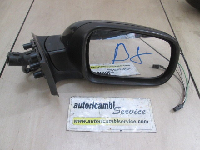 DESNO OGLEDALO OEM N. 8153F3 ORIGINAL REZERVNI DEL PEUGEOT 307 3A/B/C/E/H BER/SW/CABRIO (2001 - 2009) DIESEL LETNIK 2002